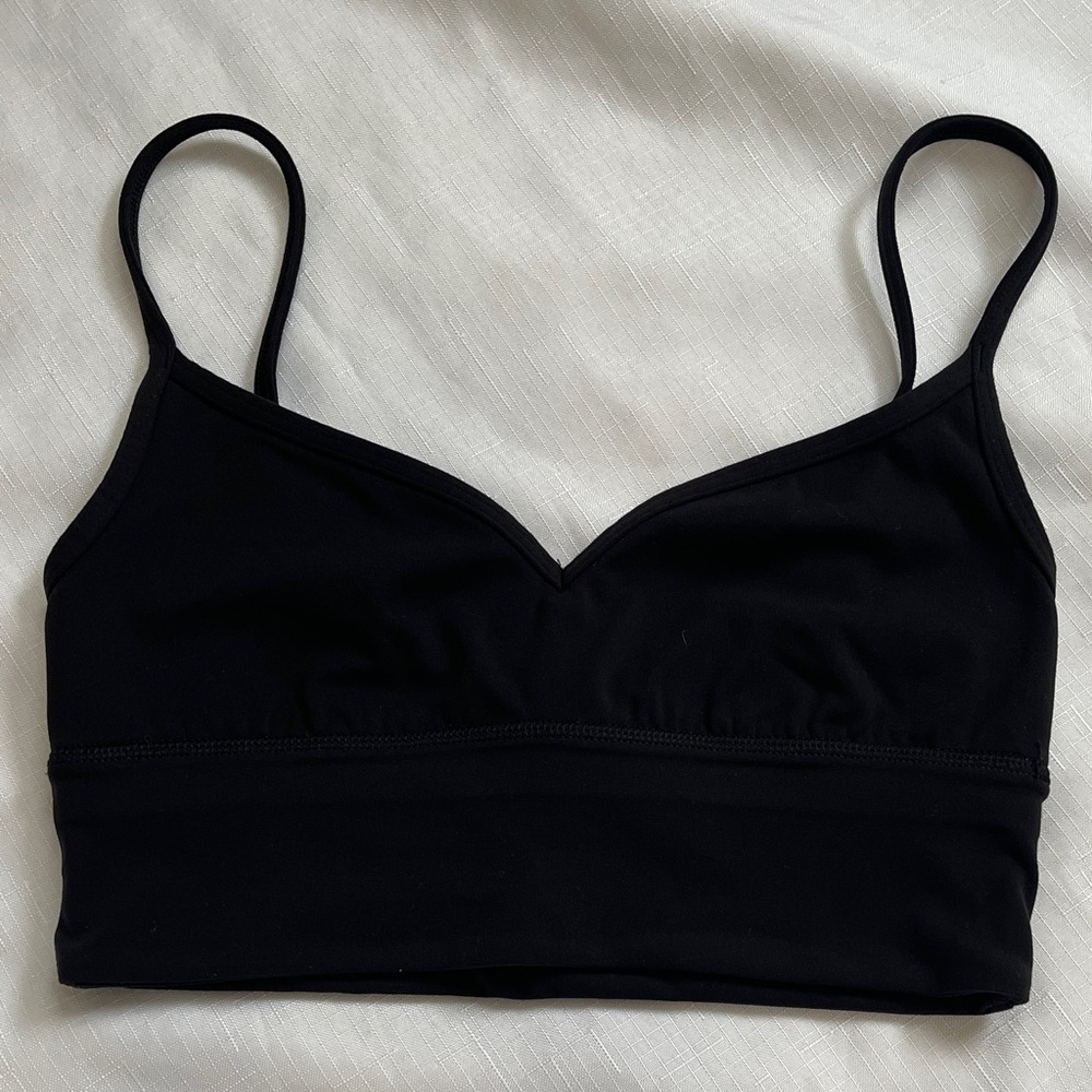 lululemon athletica Classic Black Bralette without pads.